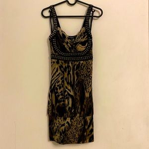 Château Women’s Dress Leopard Print